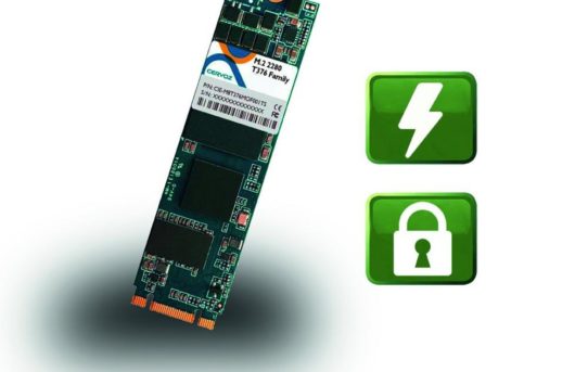 Industrielle M.2 SSD Serie mit Power Loss Protection