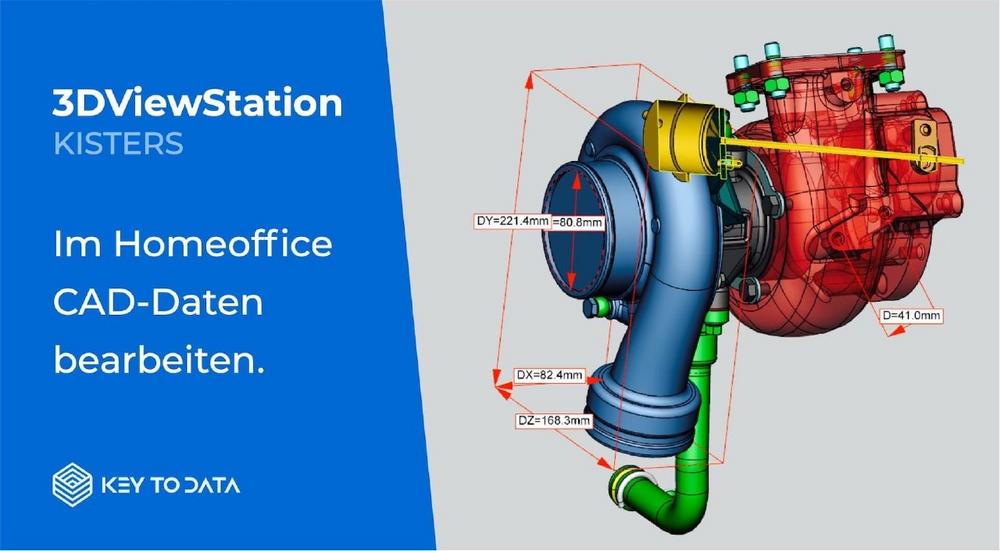 3DViewStation: Mit VisShare im Homeoffice CAD-Daten bearbeiten | KeyToData