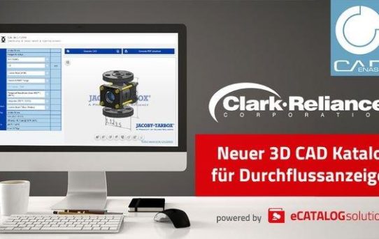 Clark-Reliance Corporation veröffentlicht 3D Produktkonfigurator für Jacoby-Tarbox Durchflussanzeiger