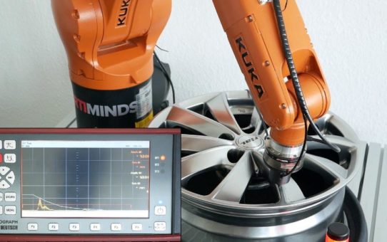 Robotergestützte Fehlerprüfung und Qualitätskontrolle mit Ultraschall