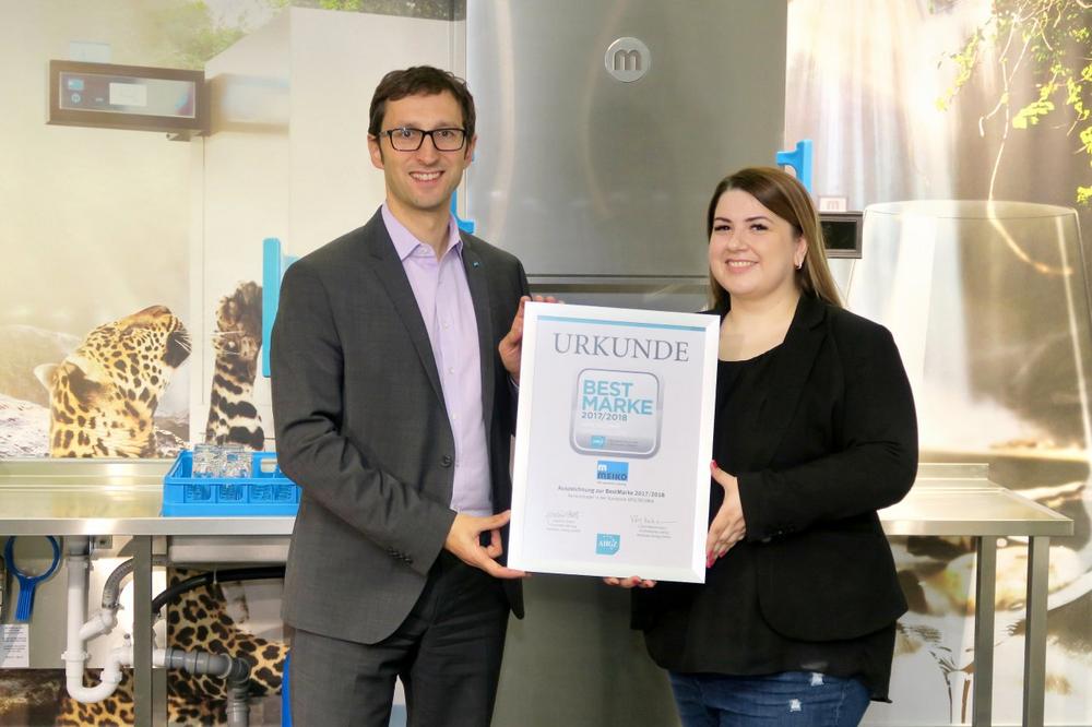 „Bestmarke 2017/2018“ der AHGZ: Meiko-Service punktet erneut