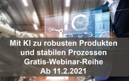 KI gewinnbringend einsetzen in der Industrie 4.0 – Gratis-Webinarreihe von Contech ab 11. Februar 2021