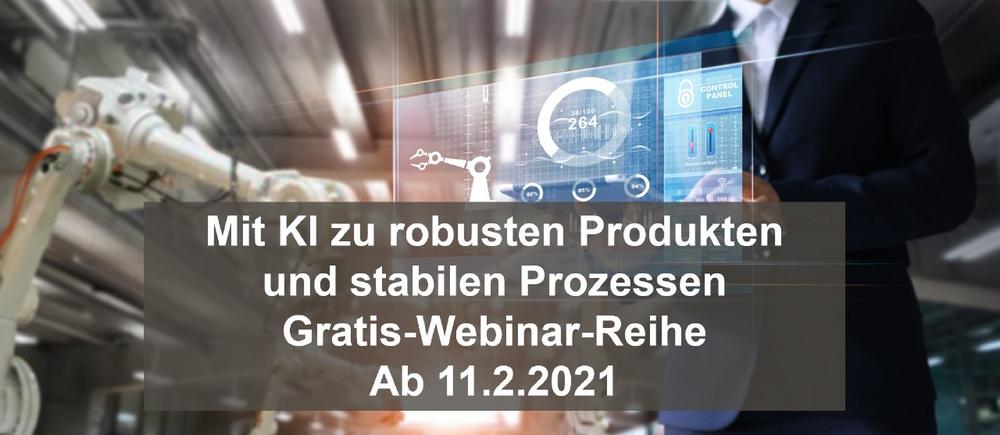 KI gewinnbringend einsetzen in der Industrie 4.0 - Gratis-Webinarreihe von Contech ab 11. Februar 2021