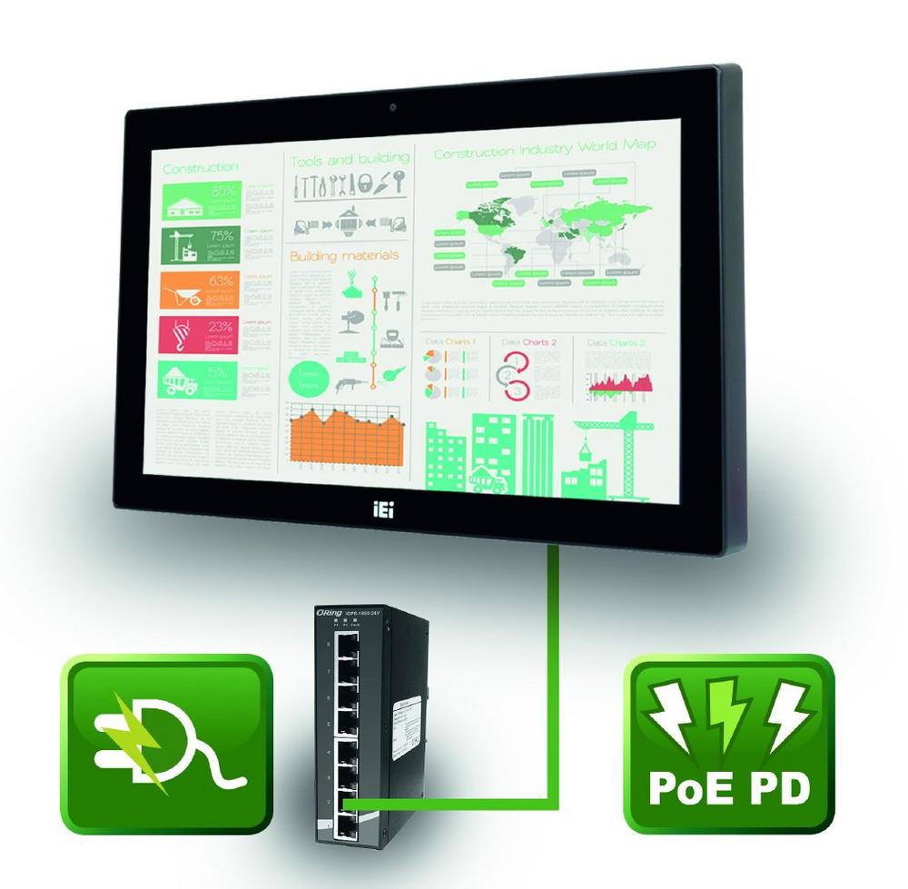 Interaktiver 7“ All-in-One PC mit PoE+