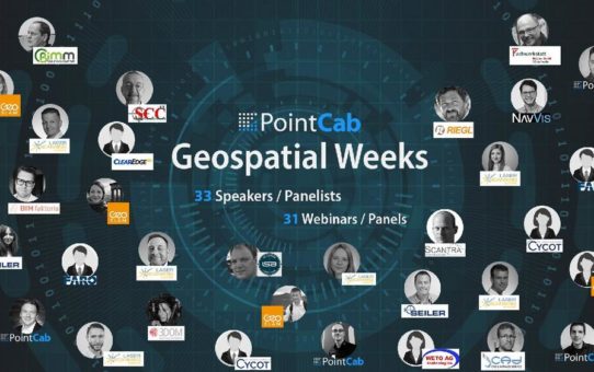 PointCab Geospatial Weeks (Webinar | Online)