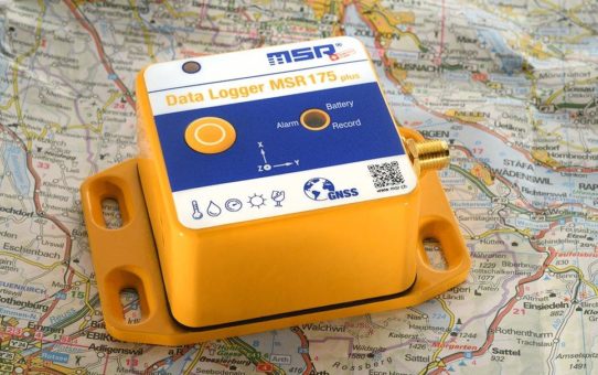 Neuer Schock-Detektiv für Transporte: Datenlogger MSR175plus