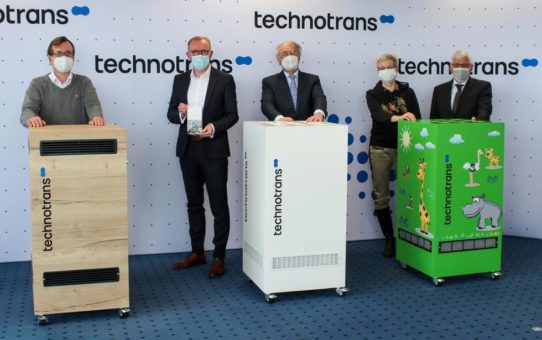 Spende für die Region: technotrans übergibt Luftreiniger an drei lokale Einrichtungen