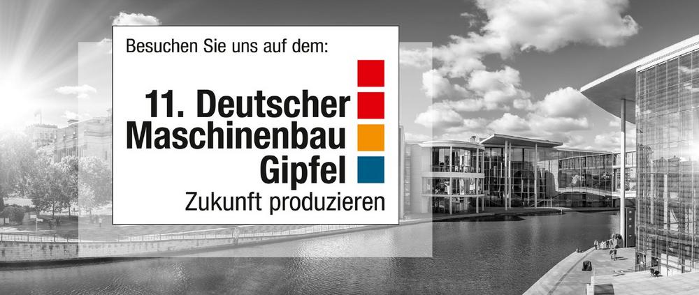 11. Deutscher Maschinenbau-Gipfel 2019 – Lino GmbH zeigt 3D-Konfigurationslösung in Berlin