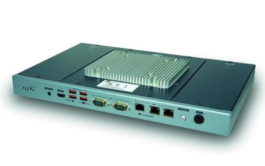 Lüfterloser Embedded PC mit Tripple LAN Funktionalität