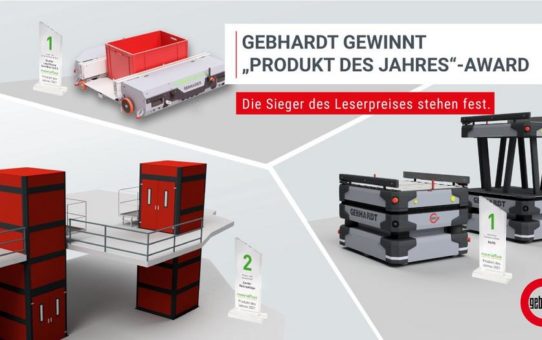 GEBHARDT erhält für das StoreBiter® OLS X und KARIS® den Leserpreis “Produkt des Jahres“