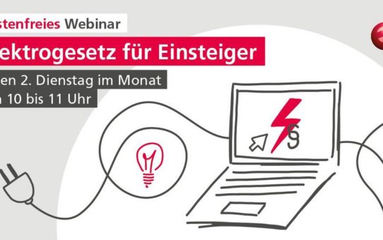 WEEE Kompaktschulung: Elektrogesetz für Einsteiger mit Update zur Abfallrahmenrichtlinie & ElektroG3 (Webinar | Online)