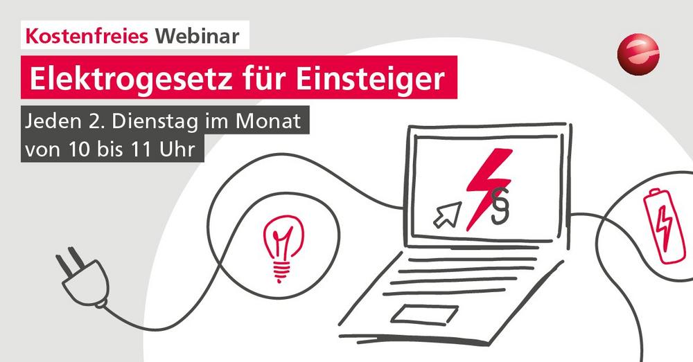 WEEE Kompaktschulung: Elektrogesetz für Einsteiger mit Update zur Abfallrahmenrichtlinie & ElektroG3 (Webinar | Online)