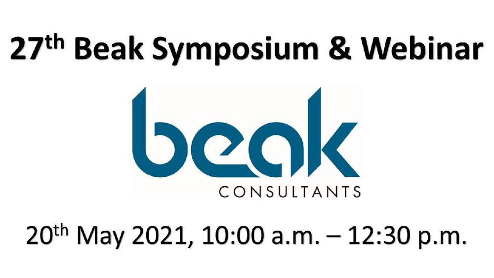 Beak Symposium - Pre-Announcement (Webinar | Online)