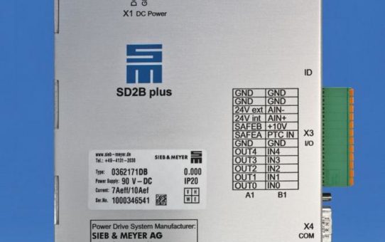 Frequenzumrichter SD2B Plus: Ein Plus an Funktionen für den Kunden