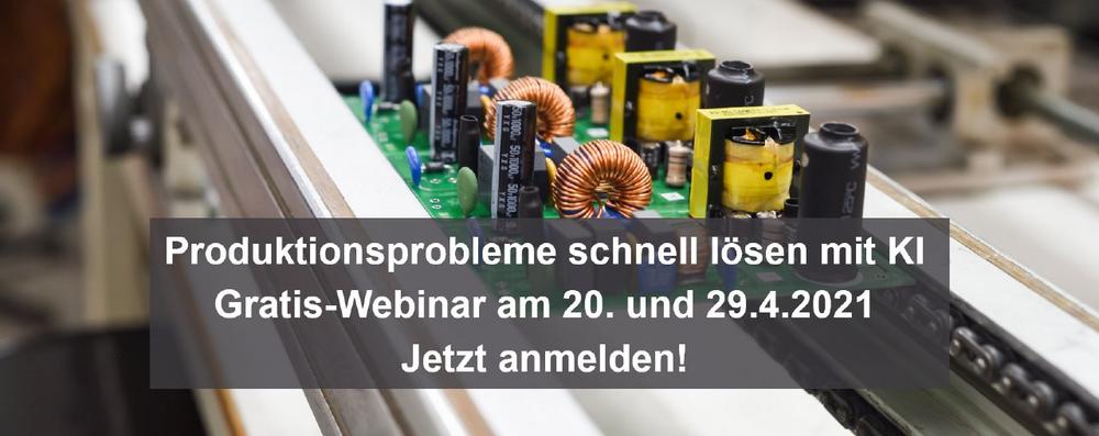 Mit KI Probleme in der Produktion schnell lösen - Gratis-Webinar (Webinar | Online)