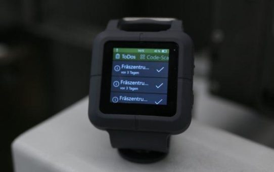 Smartwatches für kürzere Durchlaufzeiten: Kompetenzzentrum unterstützt Lenser Filtration GmbH