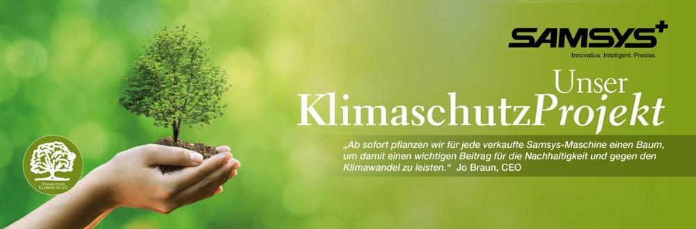 Klimaschutzprojekt - Samsys setzt Zeichen für die Nachhaltigkeit und pflanzt Bäume