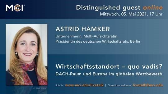 Wirtschaftsstandort - quo vadis? DACH-Raum und Europa im globalen Wettbewerb. (Seminar | Online)