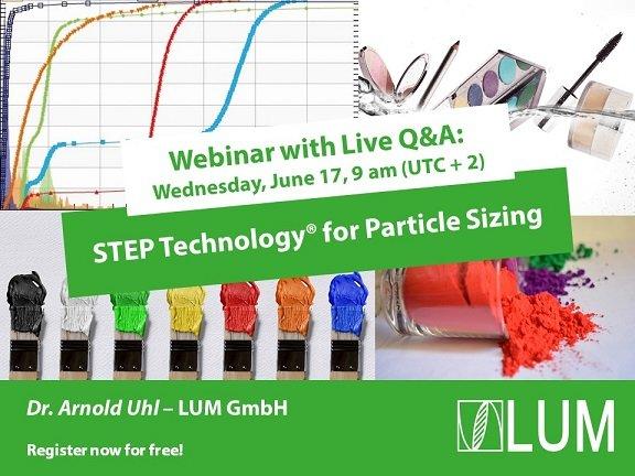 Webinar: STEP Technology® for Particle Sizing (Webinar | Online)