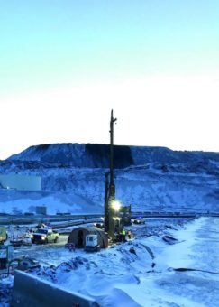 Red Dog Mine Alaska: Baugrundverbesserung im Permafrost