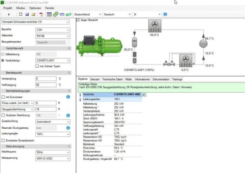 BITZER ergänzt R515B in Auslegungssoftware