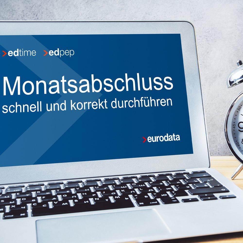 Monatsabschluss schnell und korrekt durchführen - für edpep und edtime Anwender (Webinar | Online)