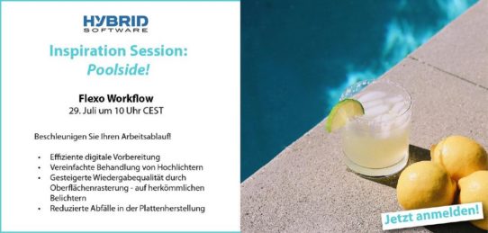 Poolside Inspiration Session: Flexo Workflow (Deutsch) (Webinar | Online)