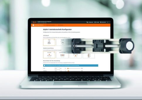 Linearmodule schnell finden und bestellen mit dem Antriebstechnik-Konfigurator von igus