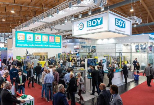 BOY-Exponate „live und zum Anfassen“ auf der Fakuma 2021