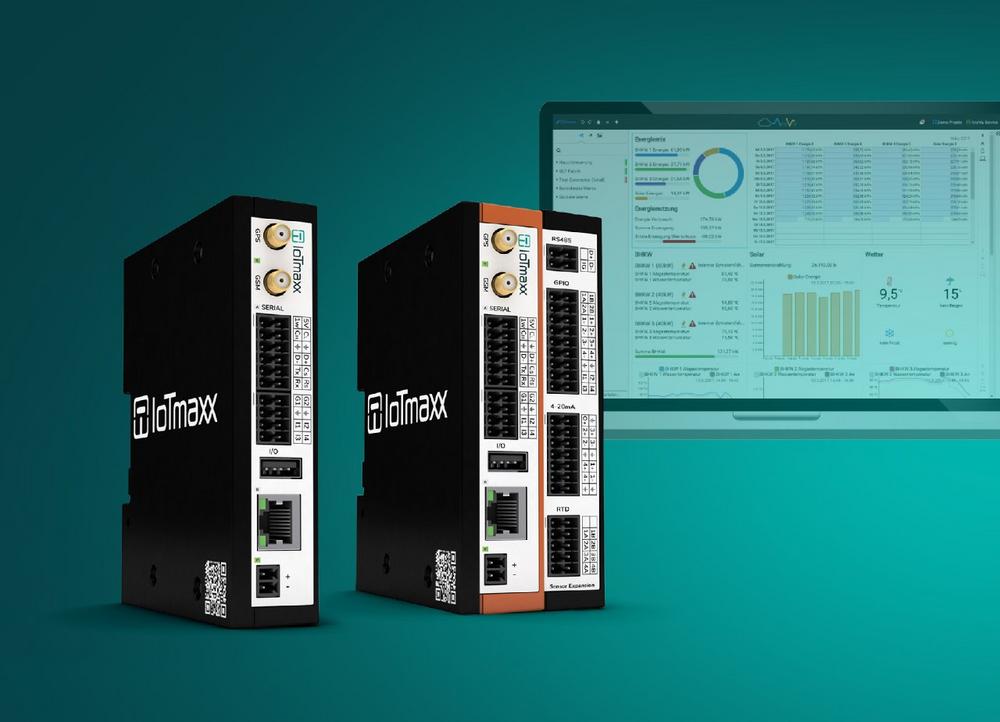 Mit IoTmaxx-Gateways Daten schnell in die Cloud senden