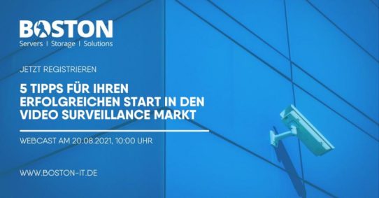 5 Tipps, wie Sie mit Video Surveillance Umsatz generieren (Webinar | Online)