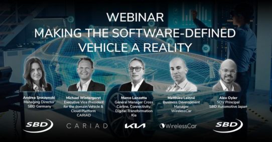 Webinar: Making the Software-Defined Vehicle a reality! (Webinar | Online)