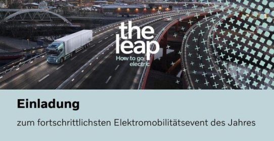 Einladung zum fortschrittlichsten Elektromobilitätsevent des Jahres (Sonstiges | Online)