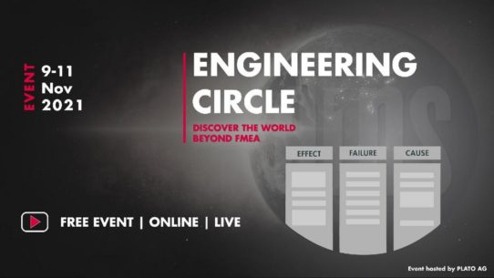 Engineering Circle 2021 | Discover the World Beyond FMEA (Webinar | Online)
