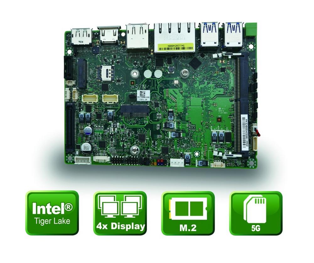 3,5” Embedded Board für energiesparende und leistungshungrige Anwendungen