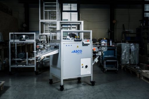 ASCO entwickelt Aktiv-Trockeneissäge in Serienfertigung