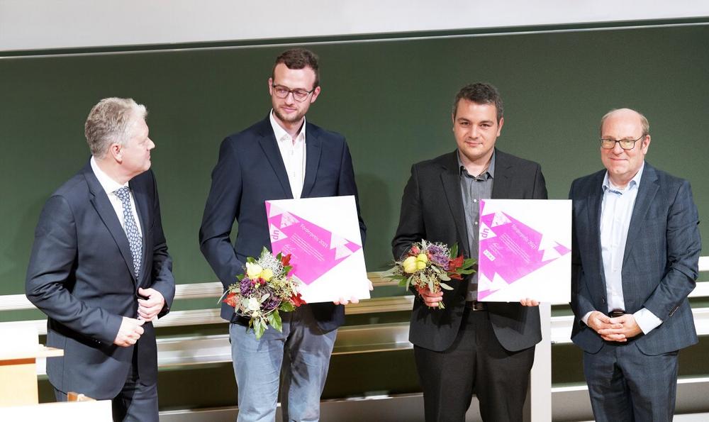 Verleihung der Förderpreise 2020 und 2021: Zwei Preisträger von der Hochschule Schmalkalden nominiert und vom VDWF ausgezeichnet