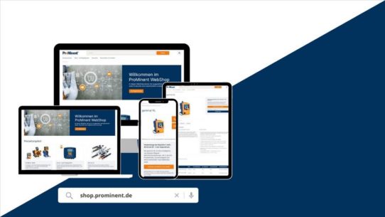 ProMinent Dosiertechnik jetzt auch online bestellbar