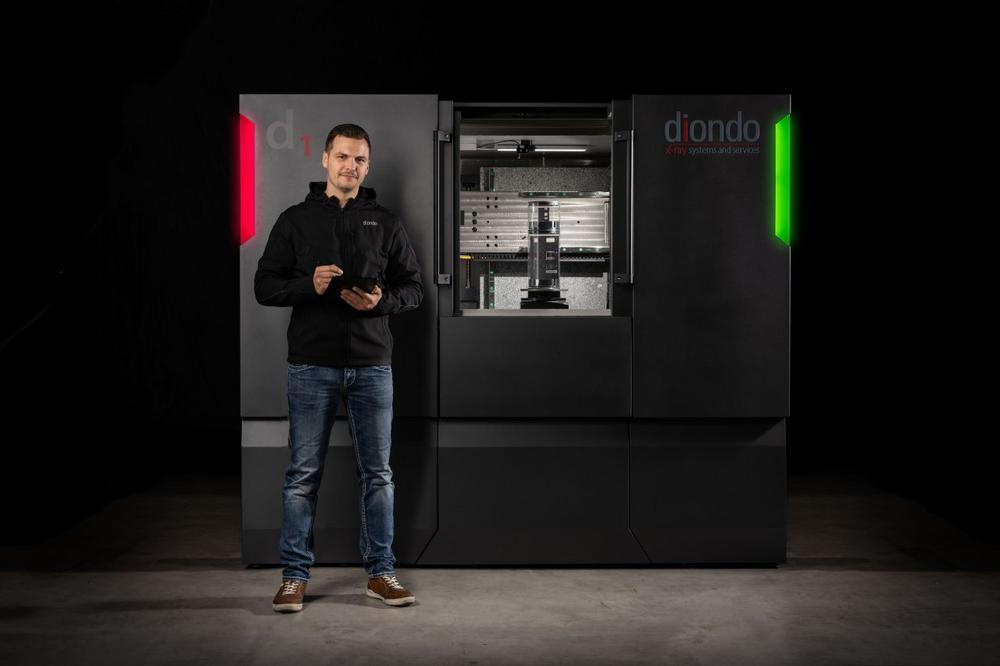Das Beste aus zwei Welten - CT-Spezialist diondo präsentiert neues kompaktes und leistungsfähiges Mikro CT System