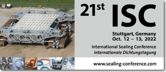 21st ISC – Internationale Dichtungstagung Stuttgart 2022