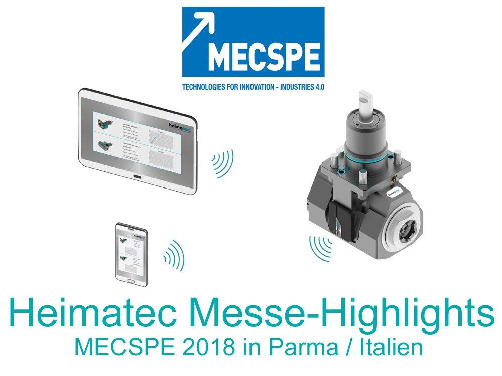 Heimatec stellt auf der technologiemesse MECSPE in Parma aus