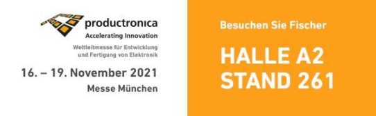 Messtechnikspezialist Helmut Fischer auf der Productronica 2021
