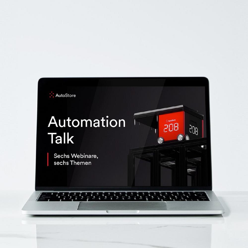 AutoStore Automation Talk: "Logistik für den Lebensmitteleinkauf der Zukunft" (Webinar | Online)