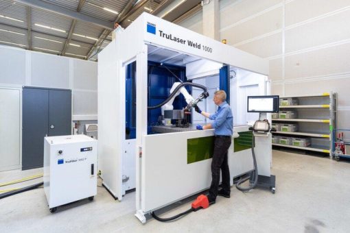TRUMPF bringt Einsteigermaschine fürs automatisierte Laserschweißen auf den Markt