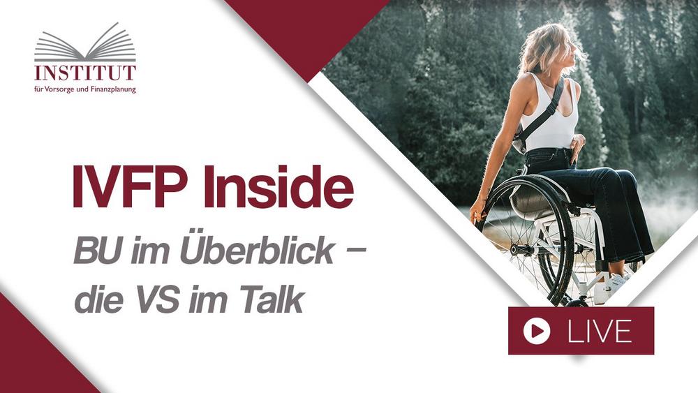 IVFP Inside - BU im Überblick - die VS im Talk (Webinar | Online)