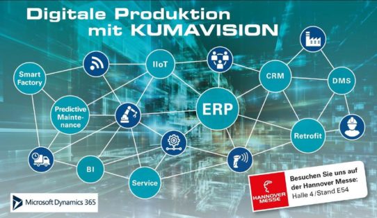 Digitalisierung im Fokus: KUMAVISION zeigt modulare Branchensoftware auf der HMI