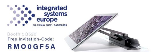 ISE Integrated Systems Europe in Barcelona,10.-13.05. – Free entry ticket (Messe | Barcelona)