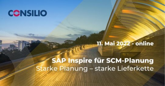 SAP INSPIRE FÜR SCM-PLANUNG 2022 (Konferenz | Online)