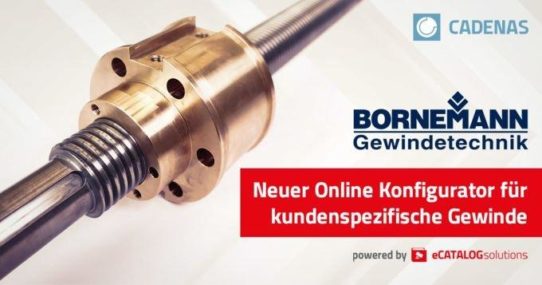 Bornemann Gewindetechnik veröffentlicht innovativen Produktkonfigurator für Gewindeprofile