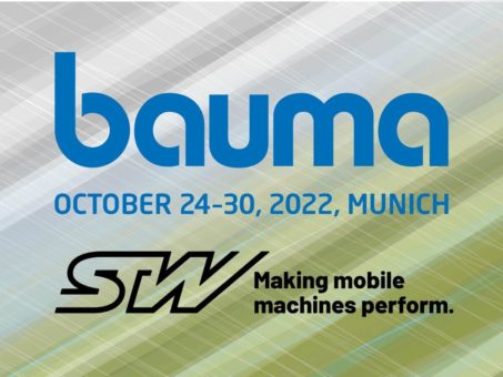 STW auf der bauma 2022: Lösungen für die digitale Baustelle der Zukunft